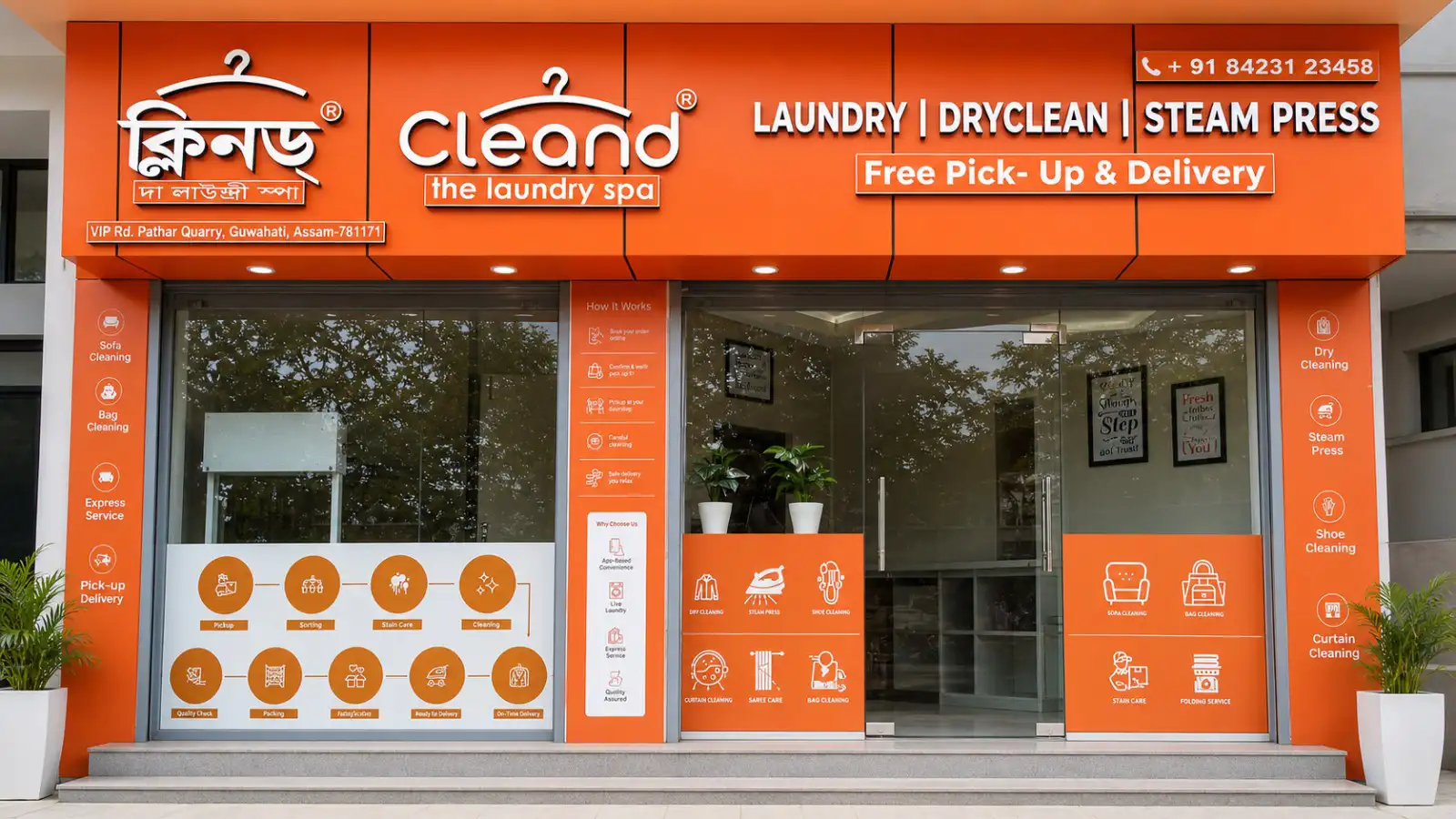 CLEAND laundry spa