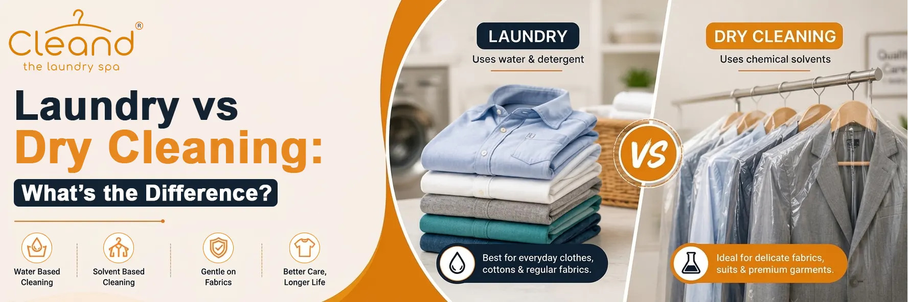 Laundry vs Dry Cleaning: What&rsquo;s the Difference