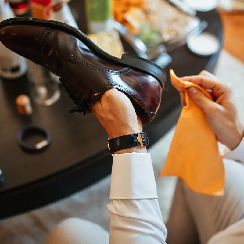 shoe cleaning