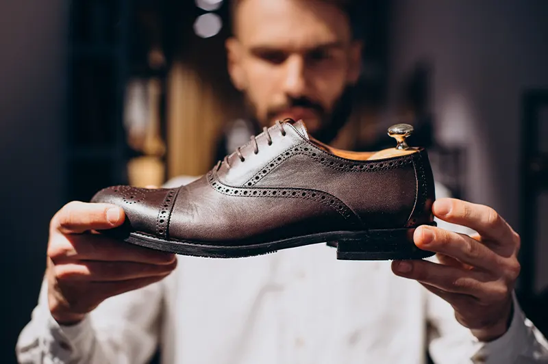 Leather Shoe Cleaning