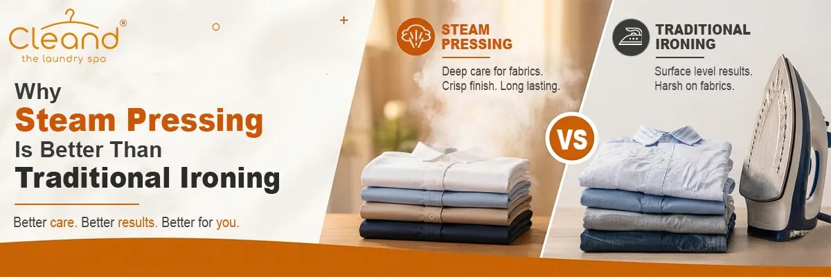 Why Steam Pressing Is Better Than Traditional Ironing