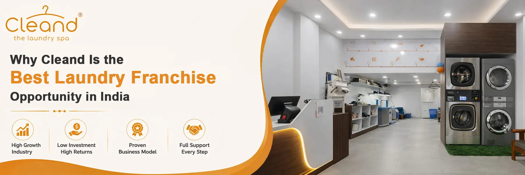 Why Cleand Is One of the Best Laundry Franchise Opportunities in India